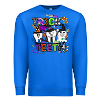 True Royal trick or teeth Premium Sweatshirt - BarkalooDesign