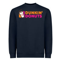 Navy Dunkin'donuts Heavyweight Sweatshirt - PixelWave