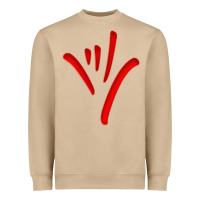 Mushroom asl (american sign language) tshirt  i love you classic Heavyweight Sweatshirt - PixelWave