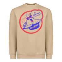 Mushroom cool whip vintage design   80s aesthetic Heavyweight Sweatshirt - PixelWave