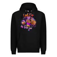 Black I put the boo in boo-jee sneaker and heel Premium Hoodie - RanaPortraitStore