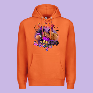 I Put The Boo In Boo-jee Sneaker And Heel Premium Hoodie Designed By Ranaportraitstore