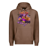 Chestnut I put the boo in boo-jee sneaker and heel Premium Hoodie - RanaPortraitStore