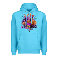 Ocean Blue I put the boo in boo-jee sneaker and heel Premium Hoodie - RanaPortraitStore