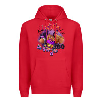 Red I put the boo in boo-jee sneaker and heel Premium Hoodie - RanaPortraitStore