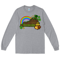 Heather Grey kentucky map st.patricks Long Sleeve Tee - CowGirlArtShop
