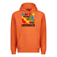 Carrot the magic is in our differences Premium Hoodie - CowhideDigitalArt