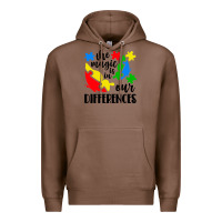 Chestnut the magic is in our differences Premium Hoodie - CowhideDigitalArt
