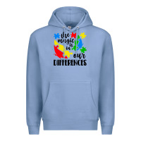 The Magic Is In Our Differences Premium Hoodie | Teevron