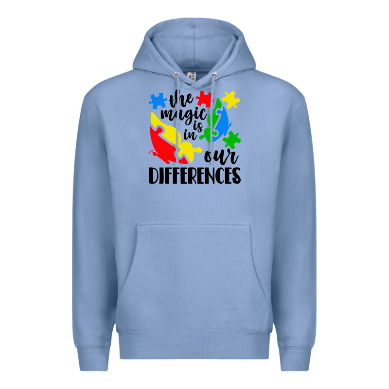 The Magic Is In Our Differences Premium Hoodie by CowhideDigitalArt | Teevron