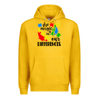 Lemon the magic is in our differences Premium Hoodie - CowhideDigitalArt