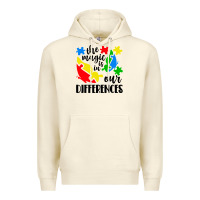 Sandshell the magic is in our differences Premium Hoodie - CowhideDigitalArt