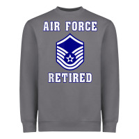 Storm military master sergeant air force retired t shirt Heavyweight Sweatshirt - PixelWave