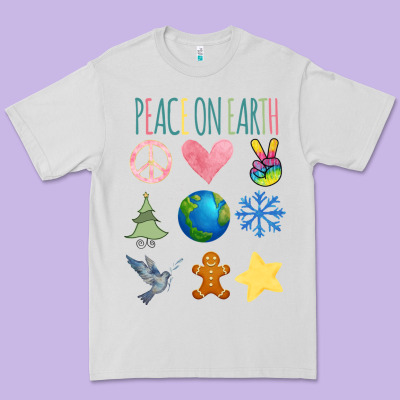Peace On Earth Premium Tee Designed By Bettercallsaul