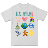 Dove Grey PEACE ON EARTH Premium Tee - Bettercallsaul