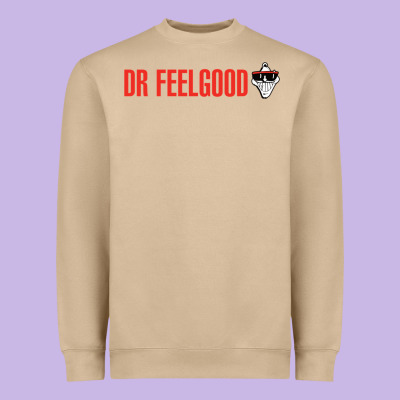 Dr. Feelgood Heavyweight Sweatshirt Designed By Pixelwave