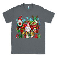 Charcoal Heather merry christmas gnome truck Classic Tee - texasbilliewilder
