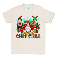 Natural merry christmas gnome truck Classic Tee - texasbilliewilder