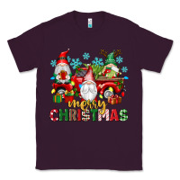 Plum merry christmas gnome truck Classic Tee - texasbilliewilder