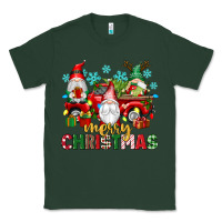 Sports Green merry christmas gnome truck Classic Tee - texasbilliewilder