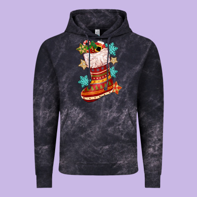 Christmas Vintage Hoodie Designed By Cowgirlartshop
