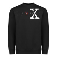 Black the x files [tb] Heavyweight Sweatshirt - PixelWave