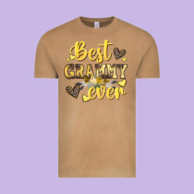Best Grammy Ever Mother's Day Vintage Tee Designed By Cowgirlartshop