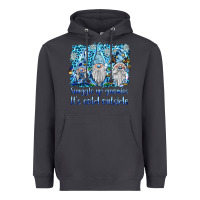 Smoke snuggle up gnomies it's coll outside Heavyweight Hoodie - BarkalooDesign