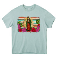 Arona western our lady of Guadalupe Heavy Core Tee - JahusDesignShop