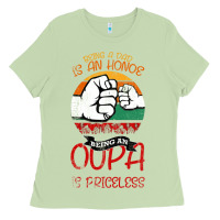 Matcha Being A Dad Is An Honor Being Papa Is Priceless Ladies Tee - Bettercallsaul