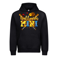Black ballpark mini Urban Hoodie - AdoDesignShop