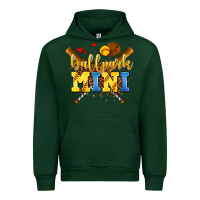 Forest Green ballpark mini Urban Hoodie - AdoDesignShop