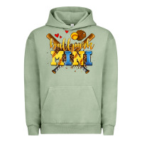 Pigment Oil Green ballpark mini Urban Hoodie - AdoDesignShop