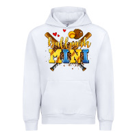 White ballpark mini Urban Hoodie - AdoDesignShop