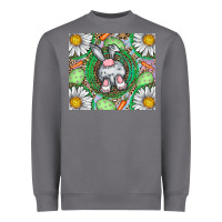 Easter Bunny Heavyweight Sweatshirt | Teevron