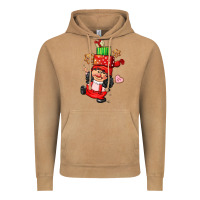 Vintage Camel cute christmas girl gnome Vintage Hoodie - CowGirlArtShop