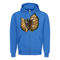 True Royal dilophosaurus face Zipper Hoodie - LillyAllenDesigns