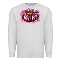 Dove Grey together we fight football Premium Sweatshirt - BarkalooDesign
