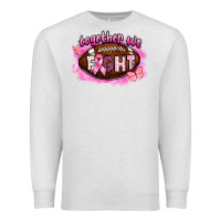 Oatmeal Heather together we fight football Premium Sweatshirt - BarkalooDesign