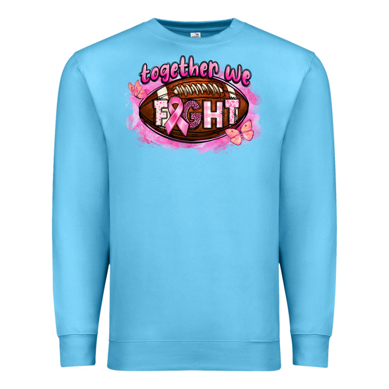 Together We Fight Football Premium Sweatshirt by BarkalooDesign | Teevron