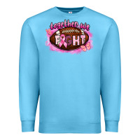 Ocean Blue together we fight football Premium Sweatshirt - BarkalooDesign