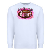 White together we fight football Premium Sweatshirt - BarkalooDesign