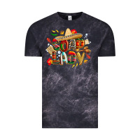 Cloud Black cinco de mayo soap lady Vintage Tee - CowGirlArtShop