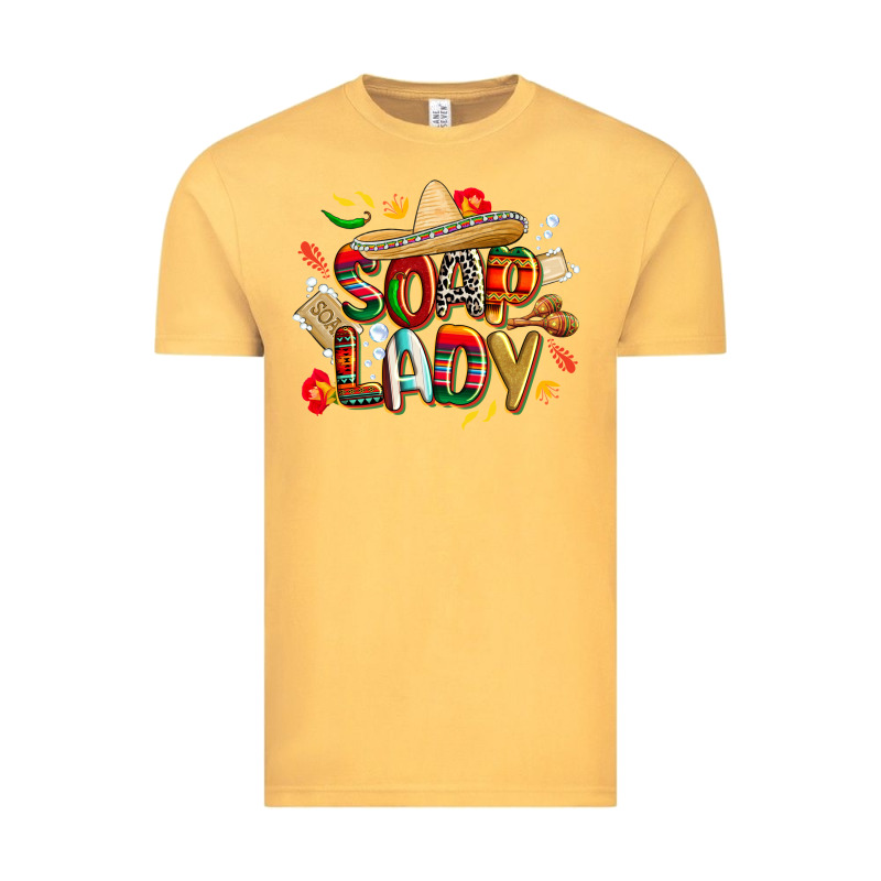 Cinco De Mayo Soap Lady Vintage Tee by CowGirlArtShop | Teevron