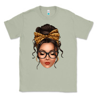 Matcha caucasian leopard messy bun Classic Tee - texasbilliewilder