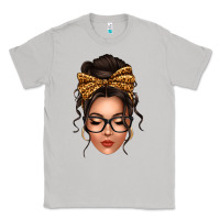 Moon Dust caucasian leopard messy bun Classic Tee - texasbilliewilder