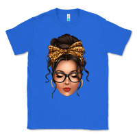 True Royal caucasian leopard messy bun Classic Tee - texasbilliewilder