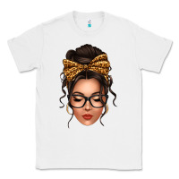 White caucasian leopard messy bun Classic Tee - texasbilliewilder