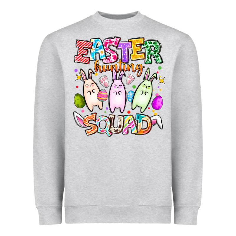 Easter Hunting Squad Heavyweight Sweatshirt by CowhideDigitalArt | Teevron