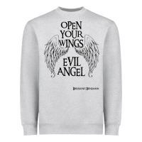 Heather Grey BREAKING BENJAMIN Heavyweight Sweatshirt - InspiraDesign
